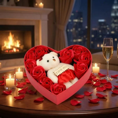Romantic soap flower gift box - home improvement