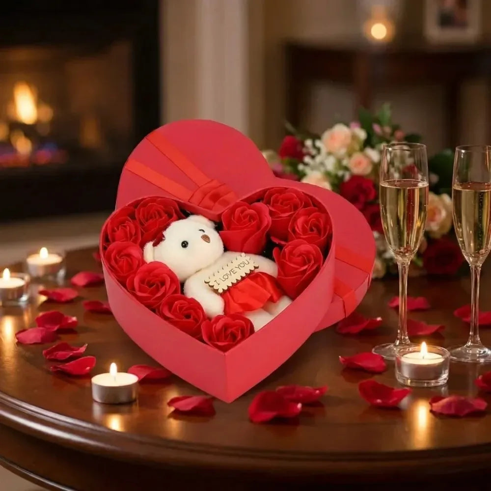 Romantic soap flower gift box - home improvement