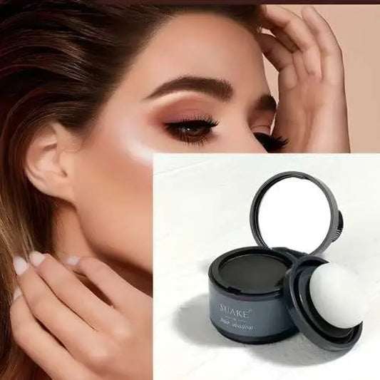Root cover up hair powder – black