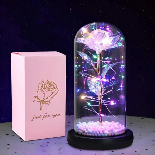 Rose light up flower