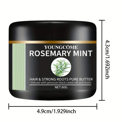 Rosemary mint hair butter cream (pack of 2)