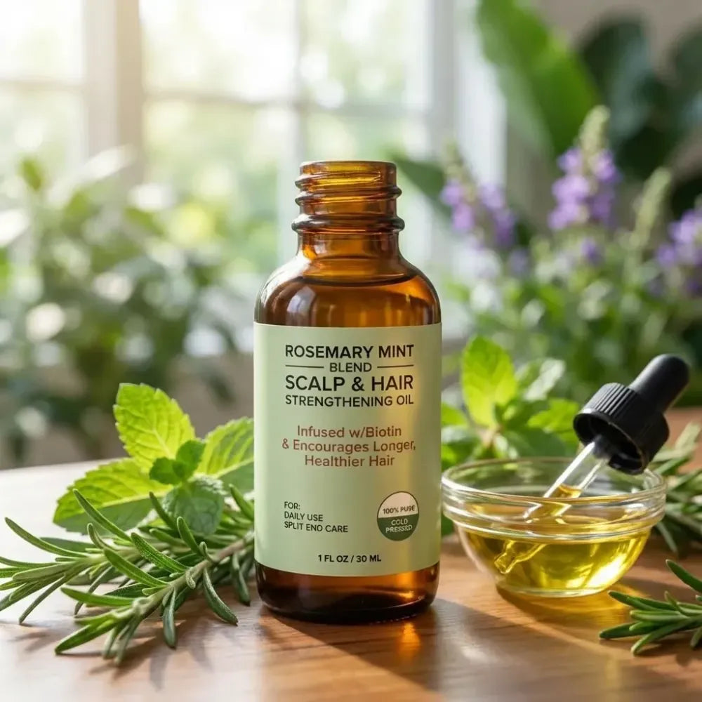 Rosemary mint hair oil - care