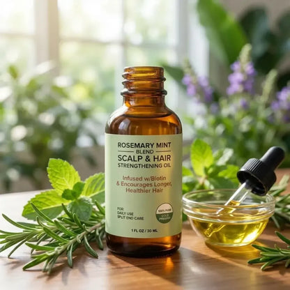 Rosemary mint hair oil - care
