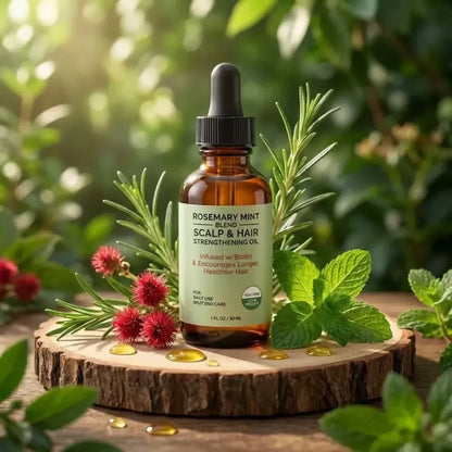 Rosemary mint hair oil - care