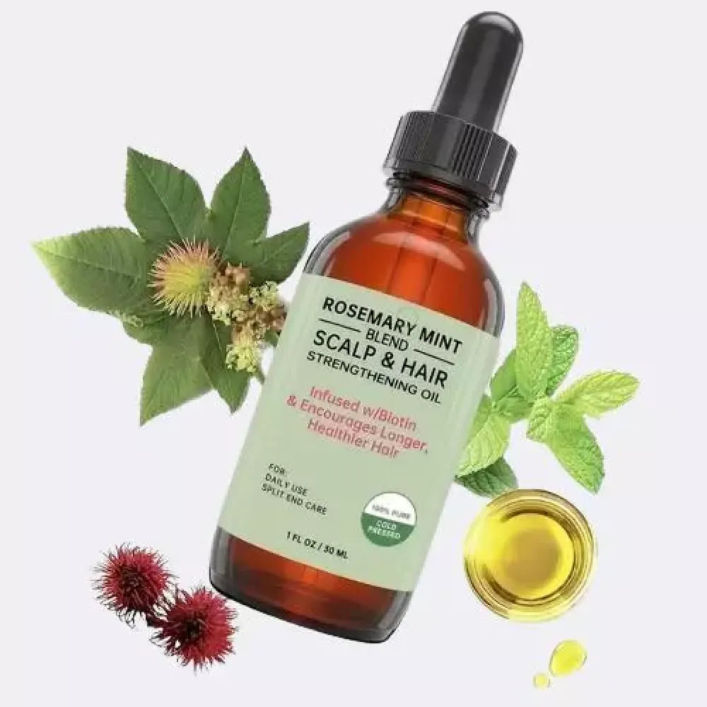 Rosemary mint hair oil - care