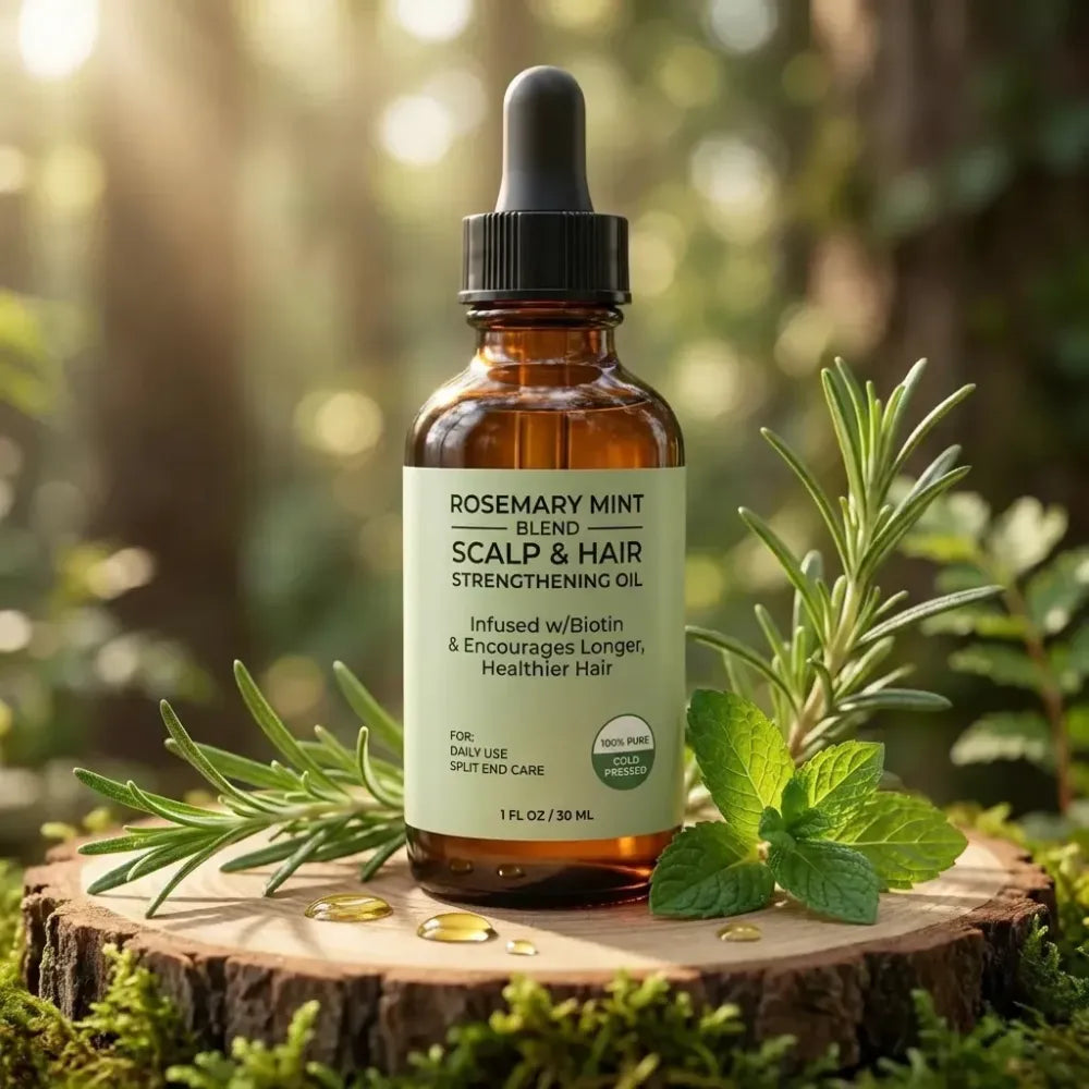 Rosemary mint hair oil - care