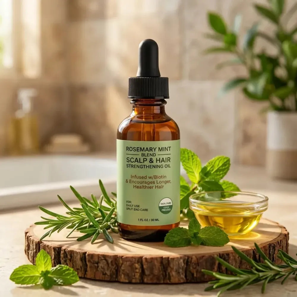 Rosemary mint hair oil - care