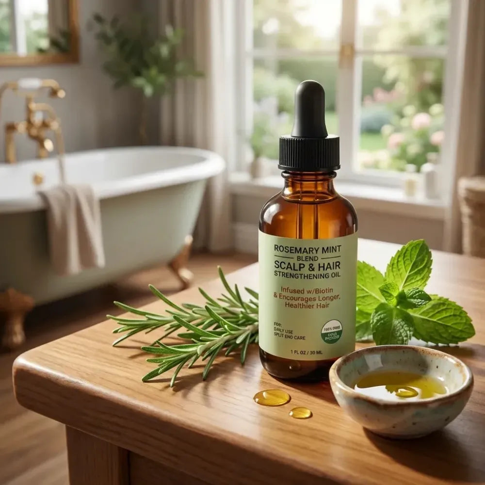 Rosemary mint hair oil - care