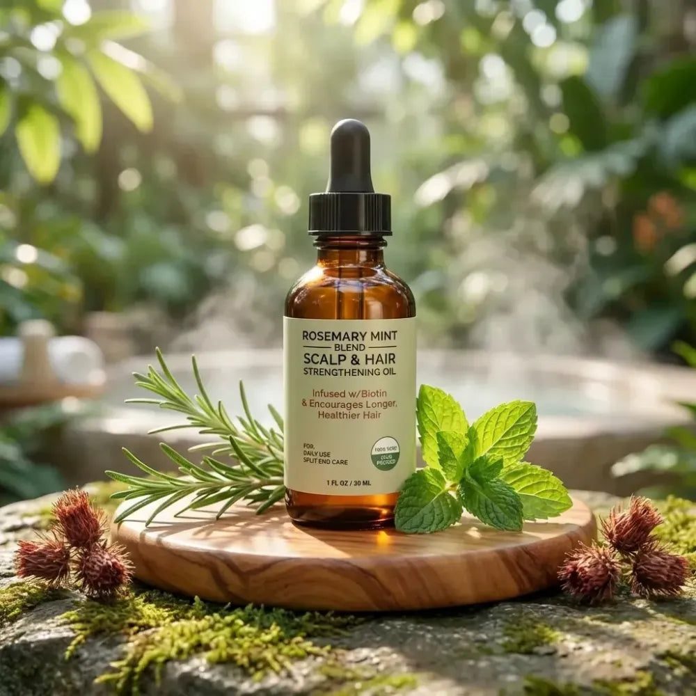 Rosemary mint hair oil - care