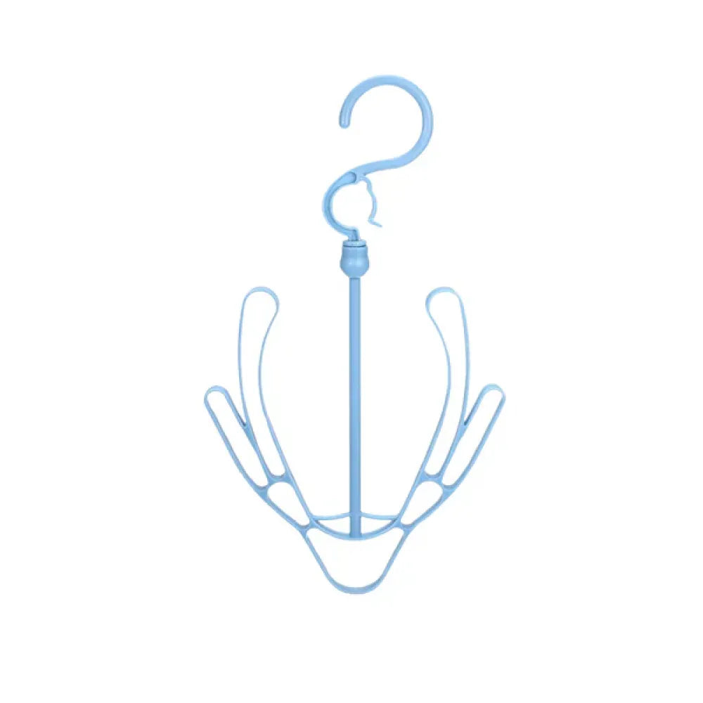 Rotatable shoe drying hanger