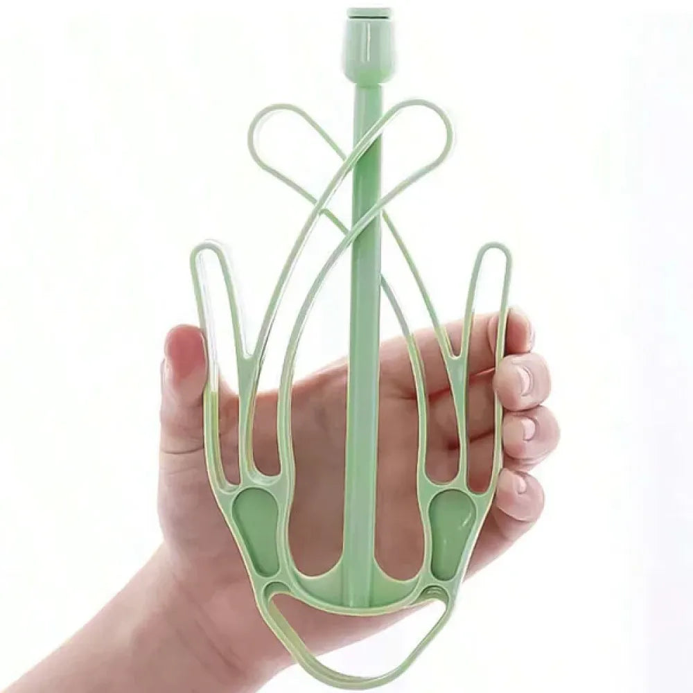 Rotatable shoe drying hanger