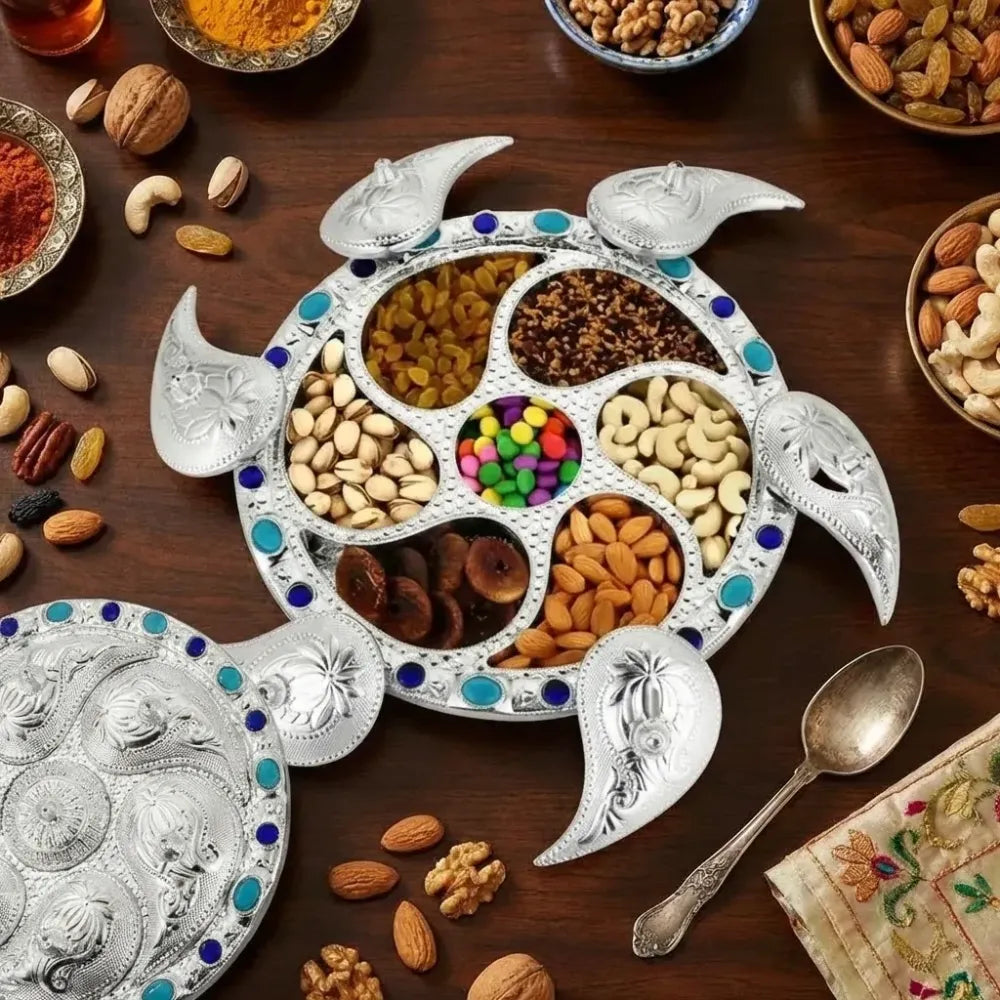 Rotating dry fruit tray - kitchen tool