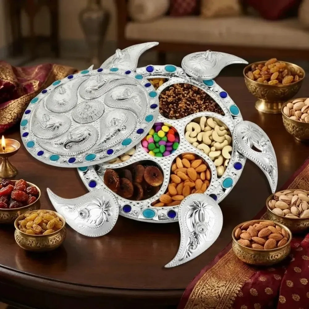 Rotating dry fruit tray - kitchen tool