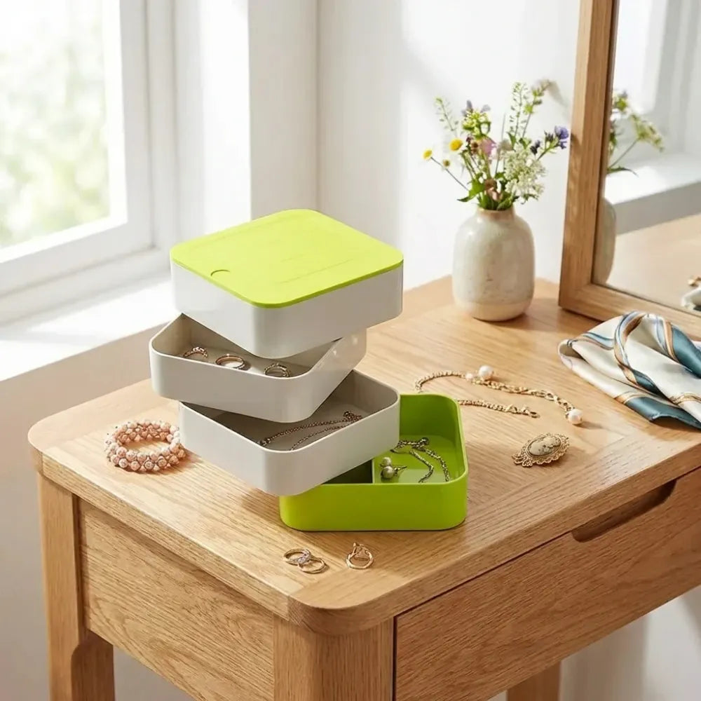 Rotating jewelry organizer - home improvement