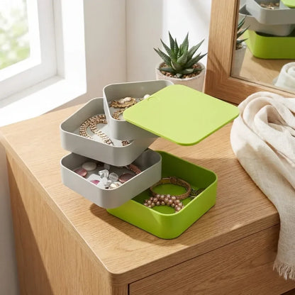 Rotating jewelry organizer - home improvement