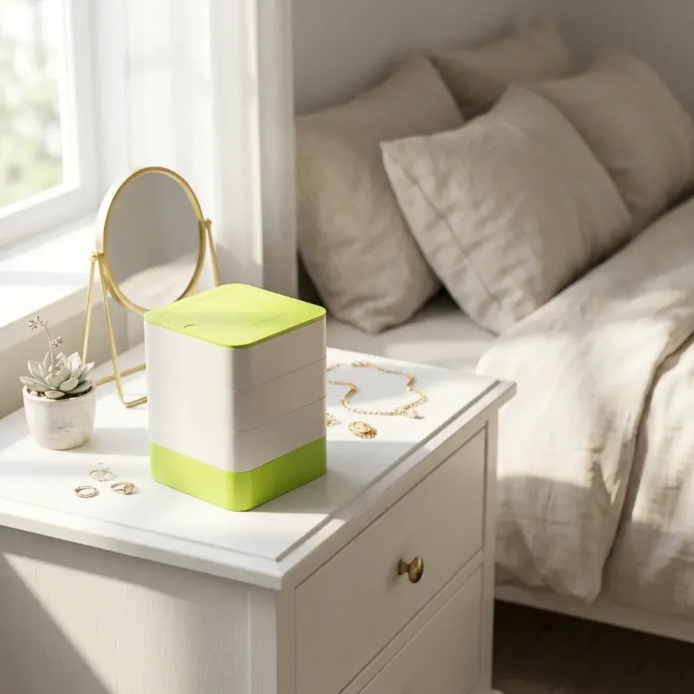 Rotating jewelry organizer - home improvement