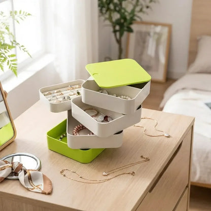 Rotating jewelry organizer - home improvement