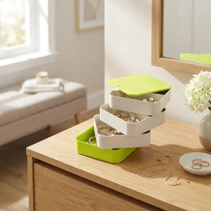 Rotating jewelry organizer - home improvement