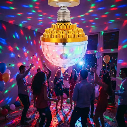 Rotating magic ball light