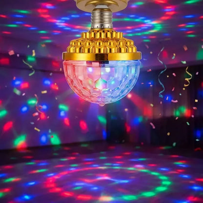 Rotating magic ball light