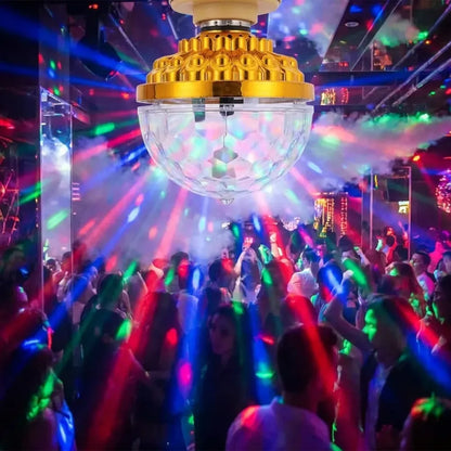 Rotating magic ball light