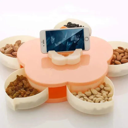 Rotating snack storage box - home & kitchen