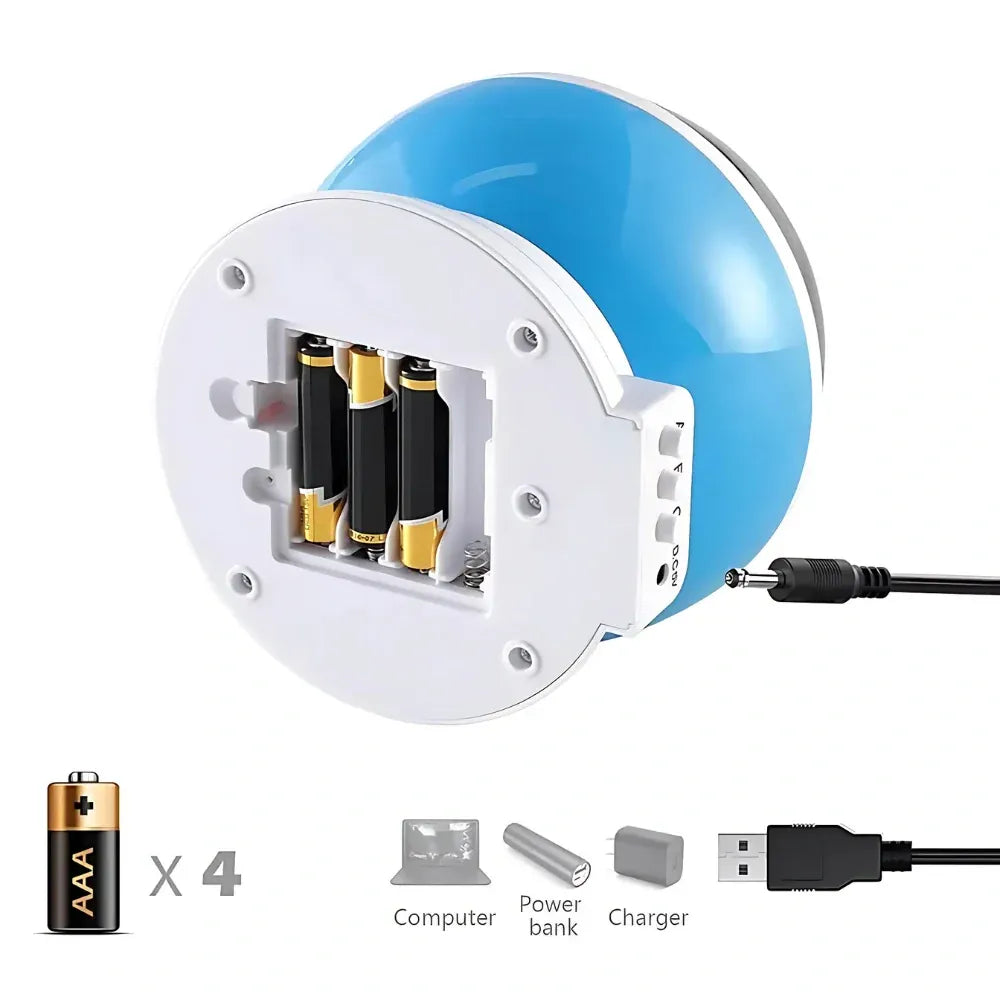 Rotating star projection lamp - home decor