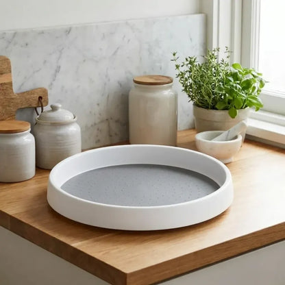 Round countertop organizer - home essentials