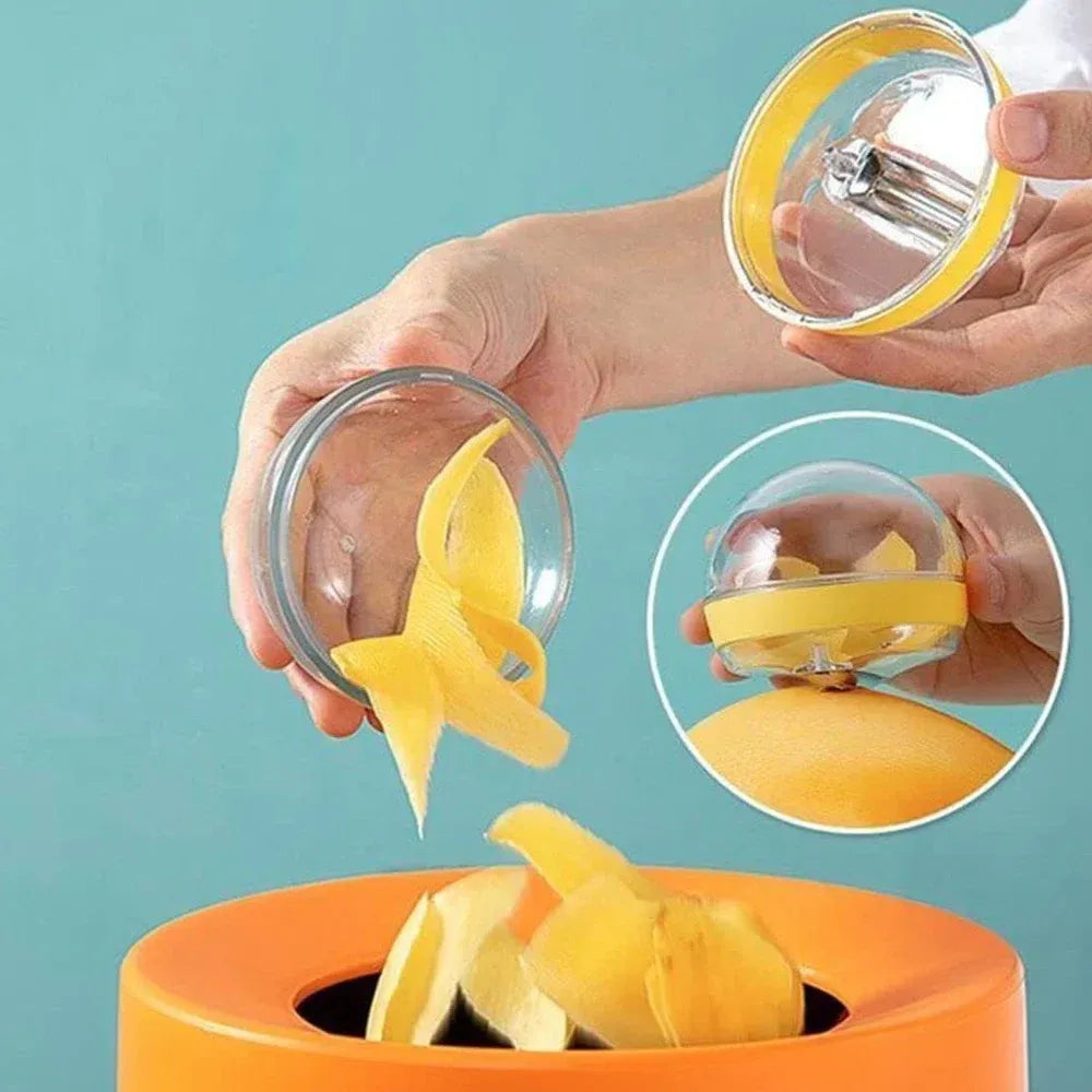Round fruit & vegetable peeler - home kitchen