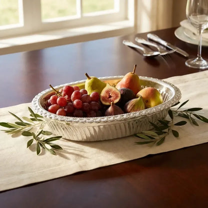 Royal silver serving tray - home & kitchen