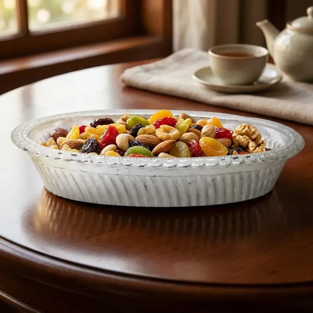 Royal silver serving tray - home & kitchen
