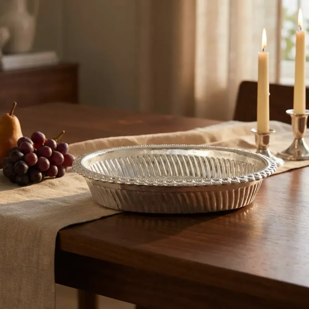 Royal silver serving tray - home & kitchen