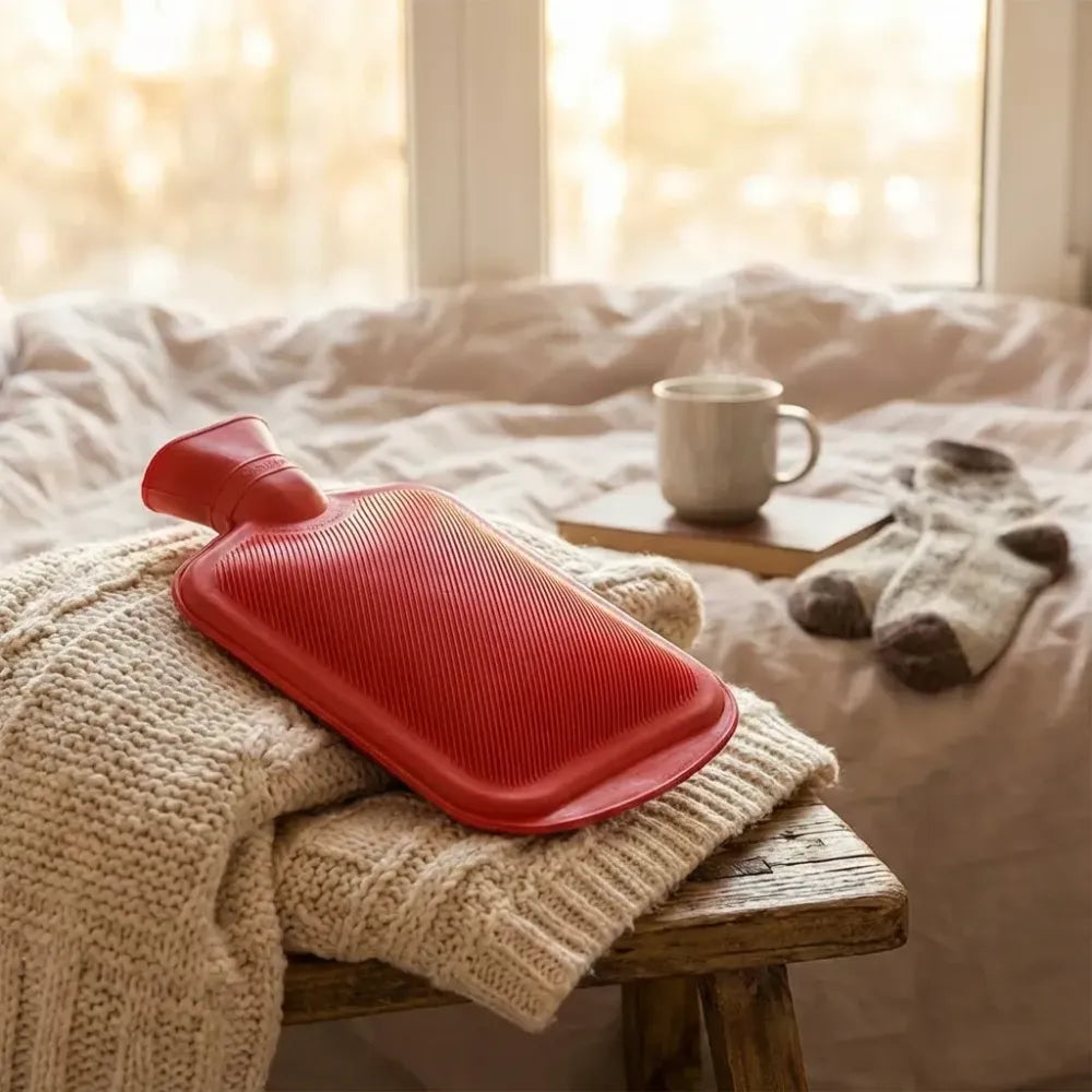 Rubber hot water bottle (medium) - health care
