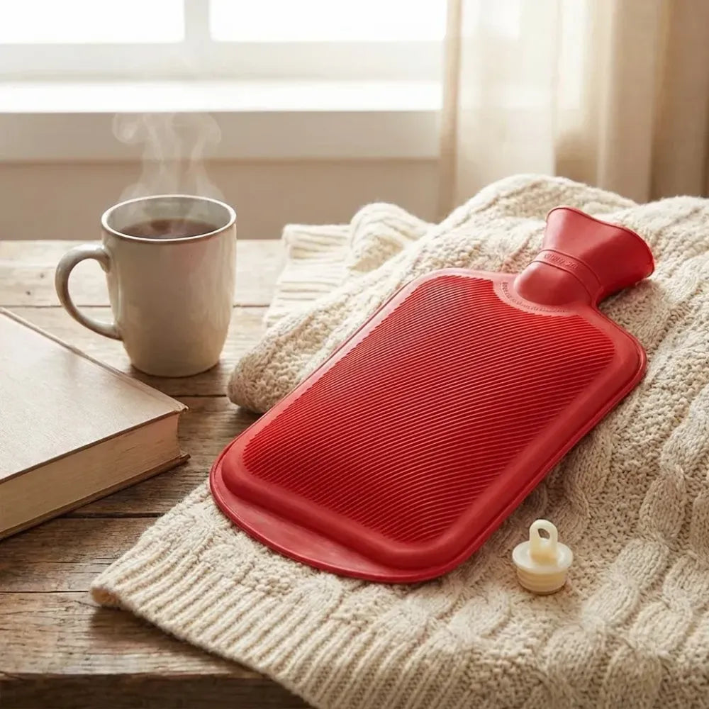 Rubber hot water bottle (medium) - health care