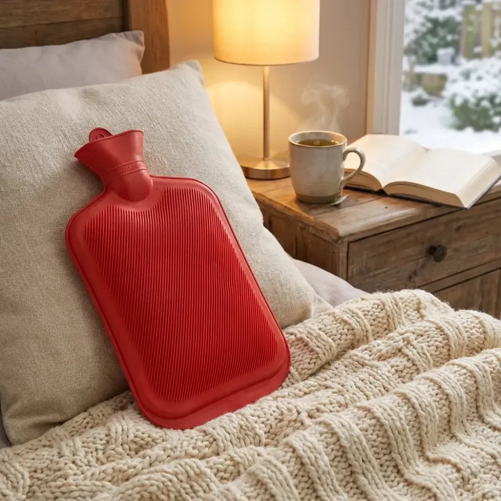 Rubber hot water bottle (medium) - health care