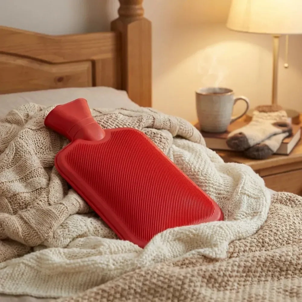 Rubber hot water bottle (medium) - health care