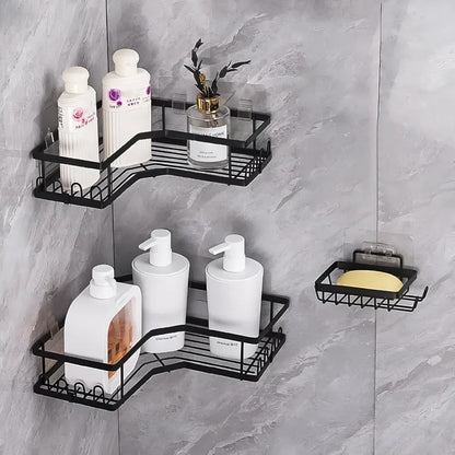 Rustproof corner shelf organizer - home improvement