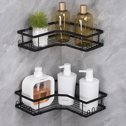 Rustproof corner shelf organizer - home improvement