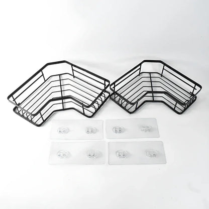 Rustproof corner shelf organizer - home improvement