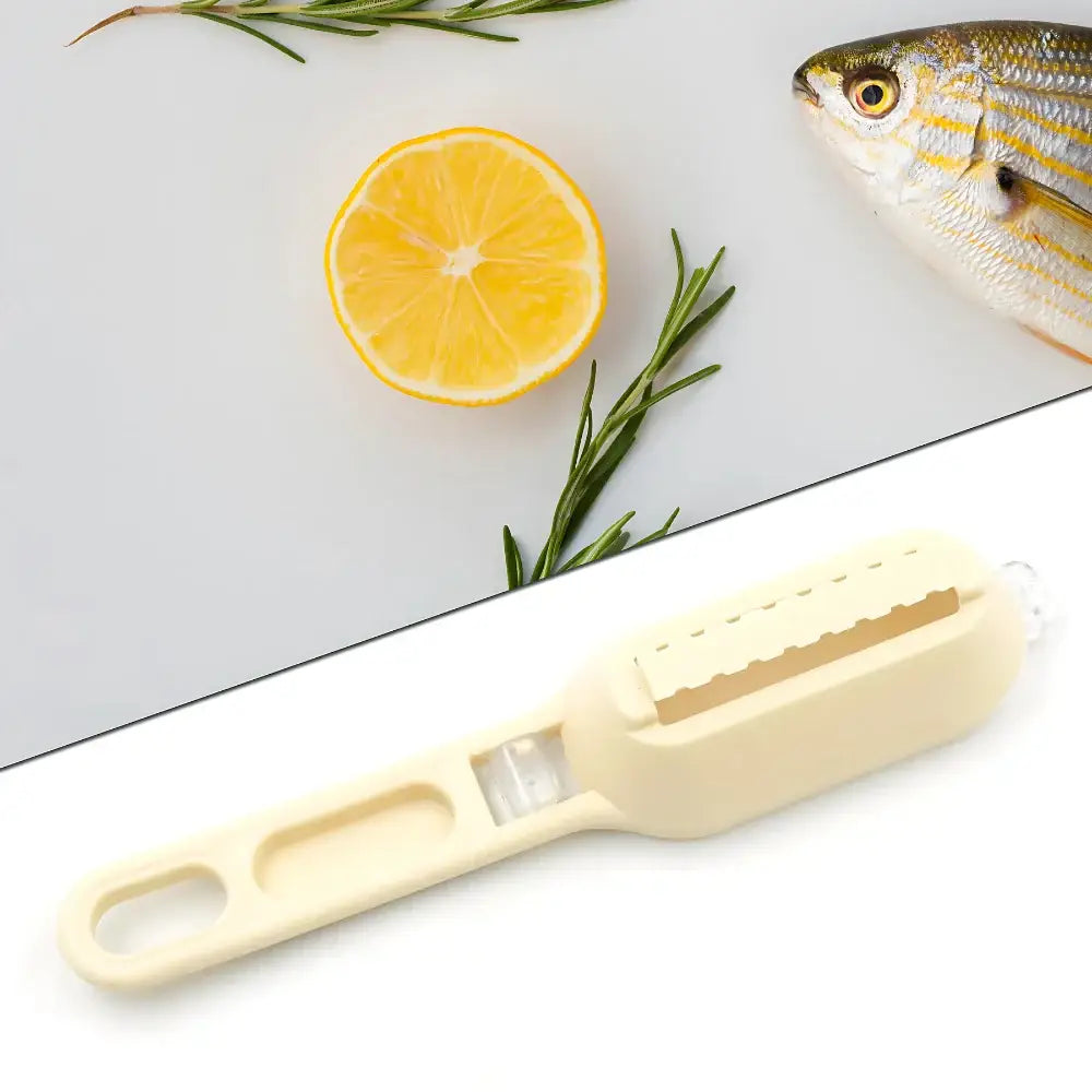Fish scale scraper tool