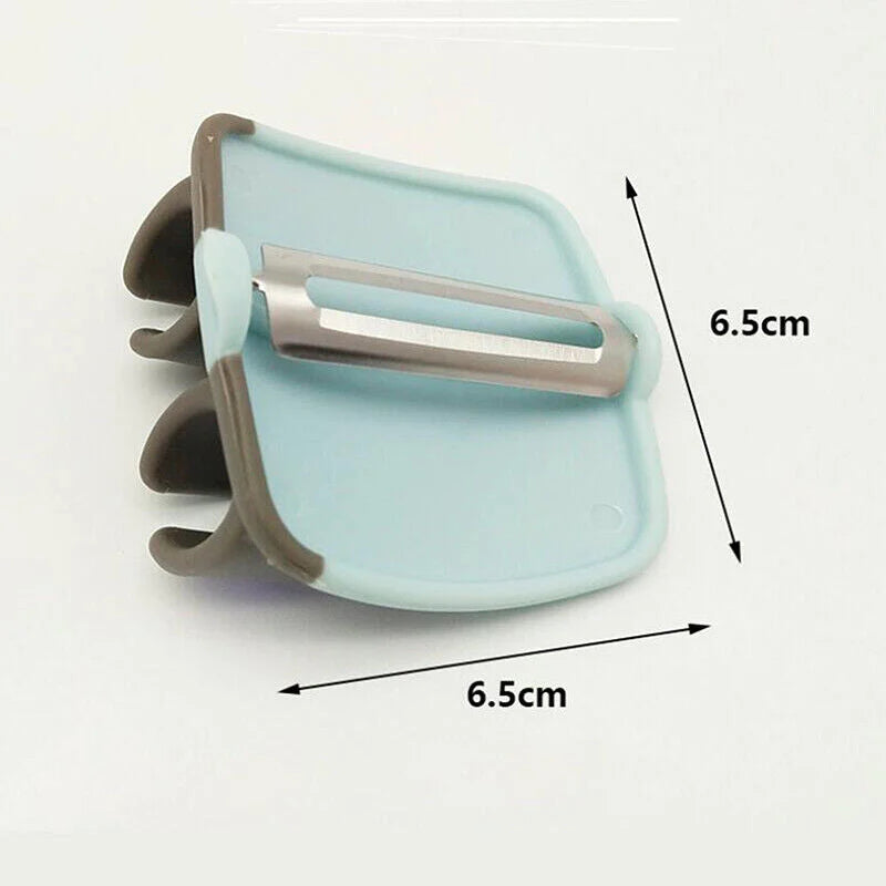 Ergonomic finger peeler
