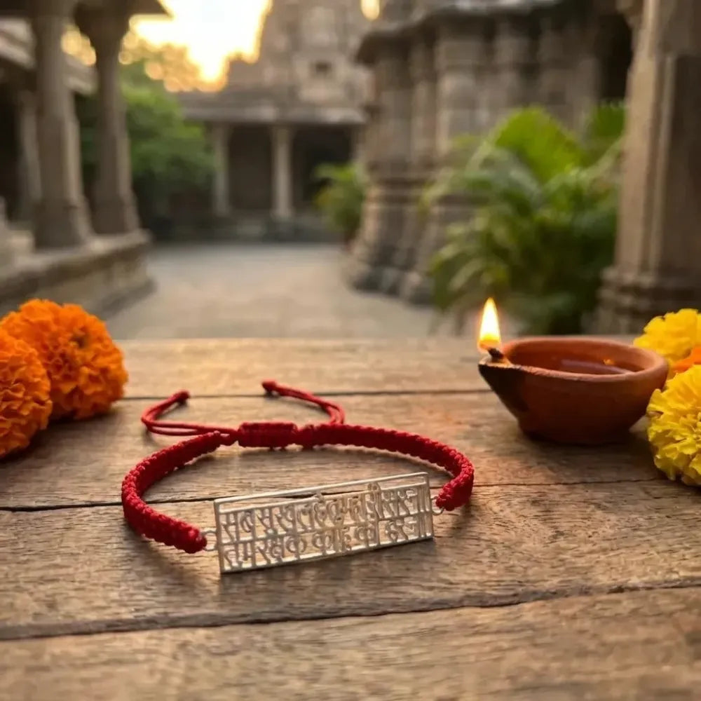Sacred chalisa rakhi-bangle