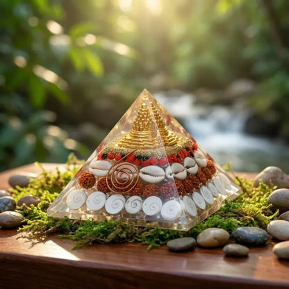 Sacred gomati chakra pyramid - home essentials