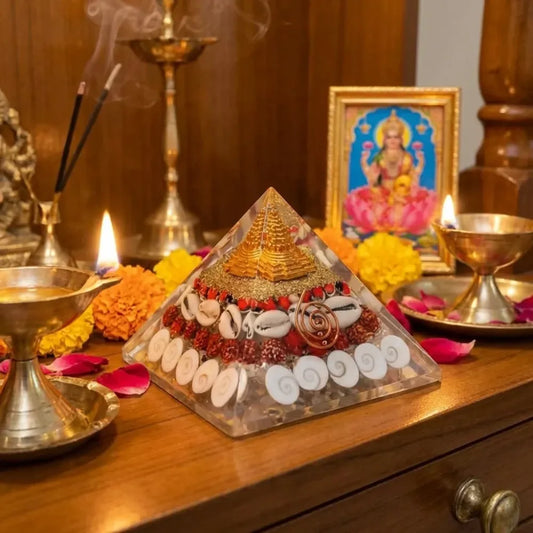 Sacred gomati chakra pyramid - home essentials
