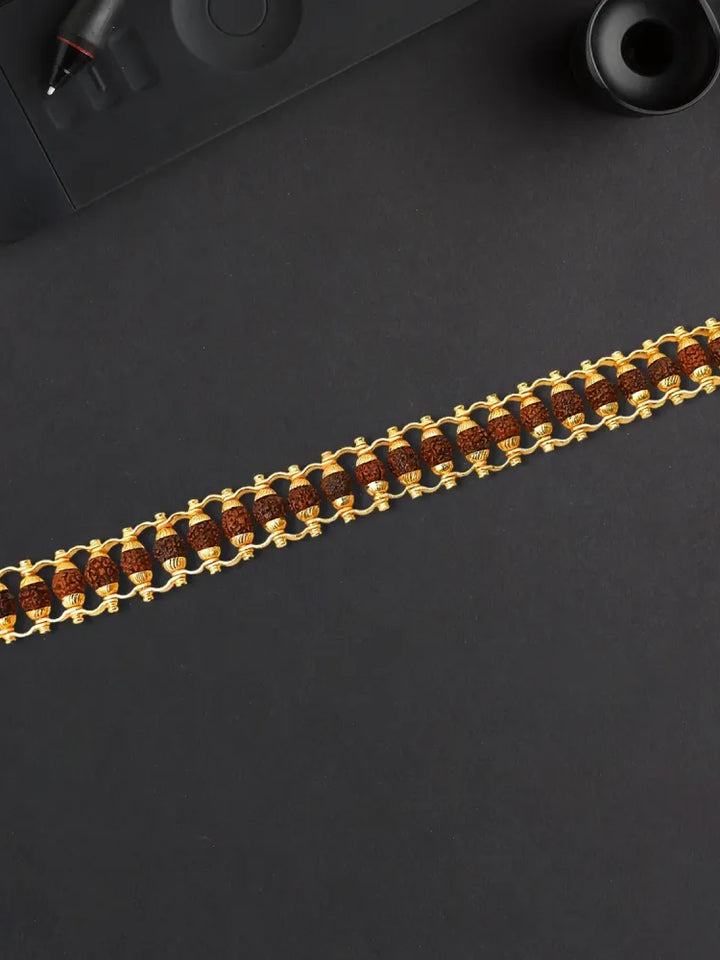 Sacred Rudraksha Bracelet Rakhi