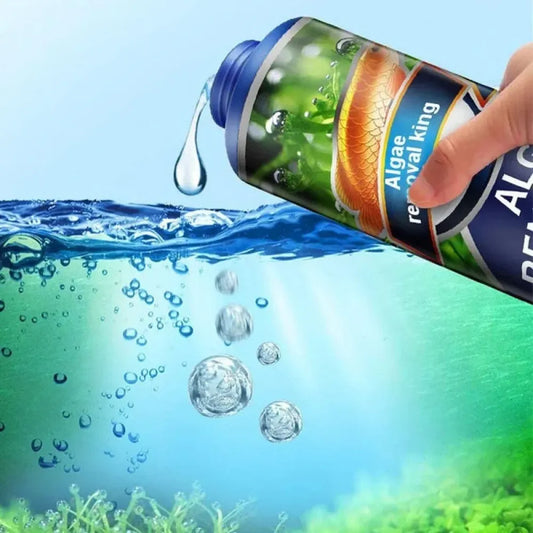 Safe algae remover liquid