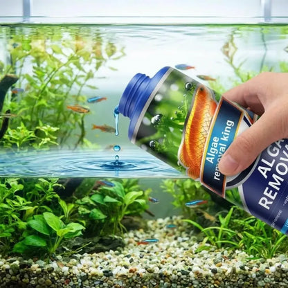 Safe algae remover liquid
