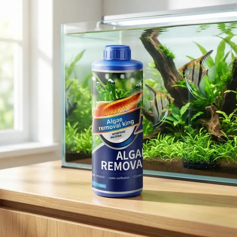 Safe algae remover liquid