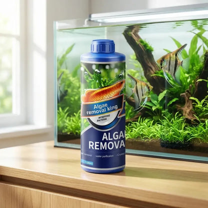 Safe algae remover liquid
