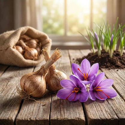 Saffron bulbs (pack of 1)